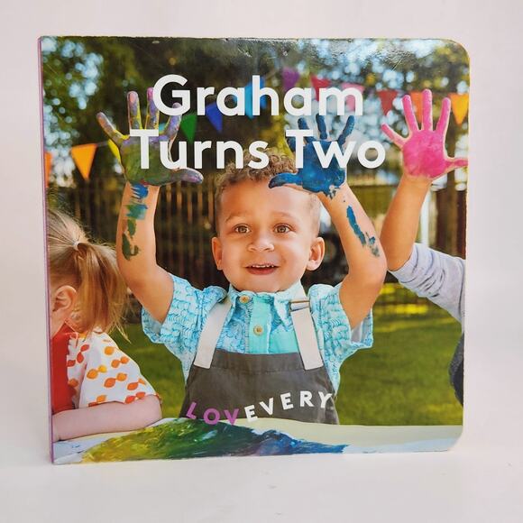 Lovevery Graham Turns Two Board Book from The Companion Play Kit 22-24 Months - Picture 1 of 5
